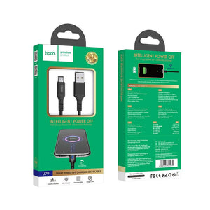 Hoco U79 | USB to Micro Mobile Cable | Auto Power Off Mobile Cable Store