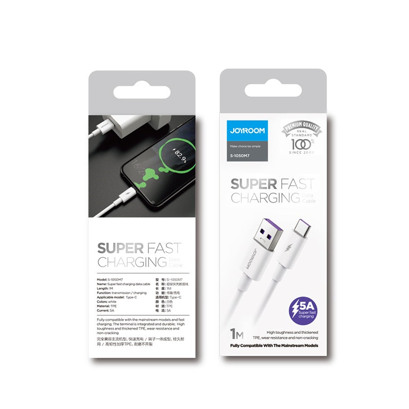 Joyroom S-1050M7 | USB to Type-C Mobile Cable | Fast Charge PD Mobile Cable Store