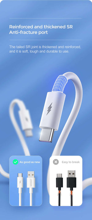 Joyroom S-1050M7 | USB to Type-C Mobile Cable | Fast Charge PD Mobile Cable Store