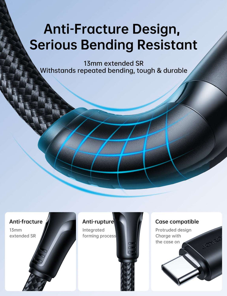 Joyroom S-UC027A11 | USB to Type-C Mobile Cable | Fast Charge PD Mobile Cable Store