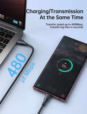 Joyroom S-UC027A11 | USB to Type-C Mobile Cable | Fast Charge PD Mobile Cable Store