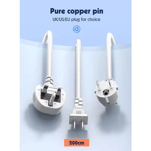 LDNIO SC1418 | 2500W PD & QC3.0 2-Meter Extension Cord | With 65W Type-C & USB Ports Mobile Cable Store