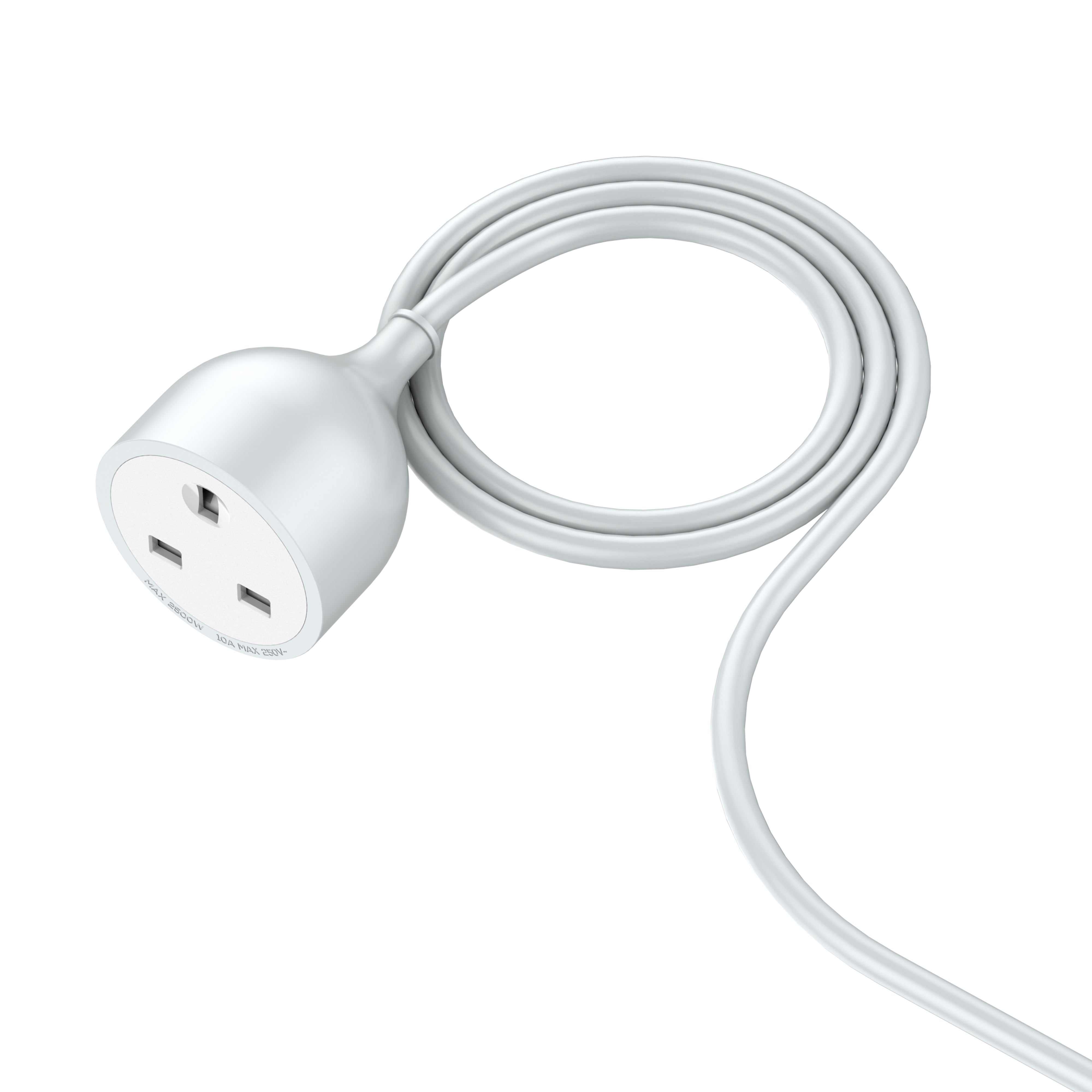 LDNIO SK1094 | 2500W Extension Cord | 5-Meter Long & UK 3 Pins Plug Mobile Cable Store