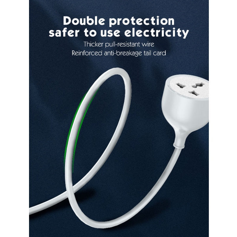 LDNIO SK1094 | 2500W Extension Cord | 5-Meter Long & UK 3 Pins Plug Mobile Cable Store