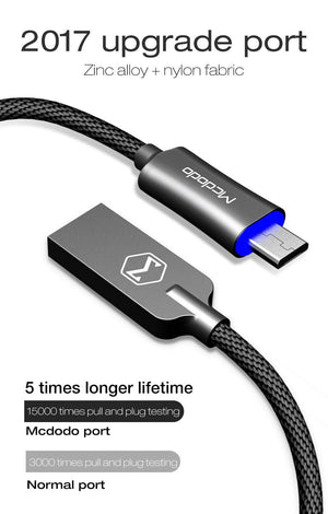 Mcdodo CA-289 | USB to Micro Mobile Cable | Auto Power Off Mobile Cable Store