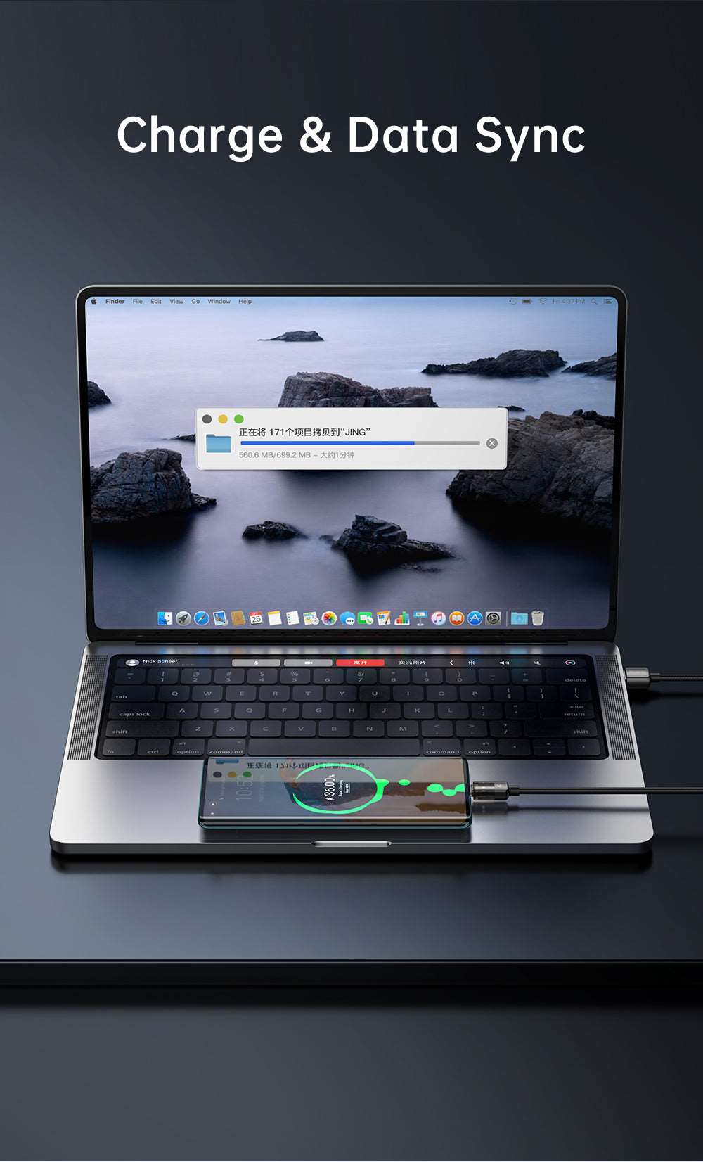 Mcdodo CA-315 | USB to Type-C Mobile Cable | Auto Power Off Mobile Cable Store