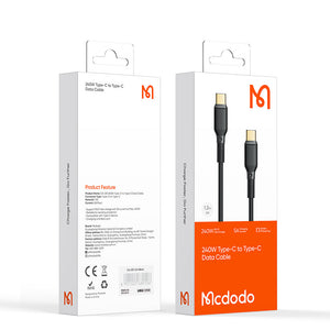 Mcdodo CA-331 | Type-C to Type-C Mobile Cable | Super Fast Charge 240W PD Mobile Cable Store