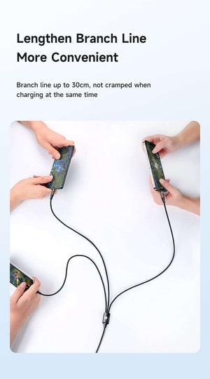Mcdodo CA-333 | USB to Type-C, Lightning & Micro Mobile Cable | 3-in-1 Cable Mobile Cable Store