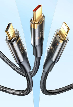 Mcdodo CA-333 | USB to Type-C, Lightning & Micro Mobile Cable | 3-in-1 Cable Mobile Cable Store