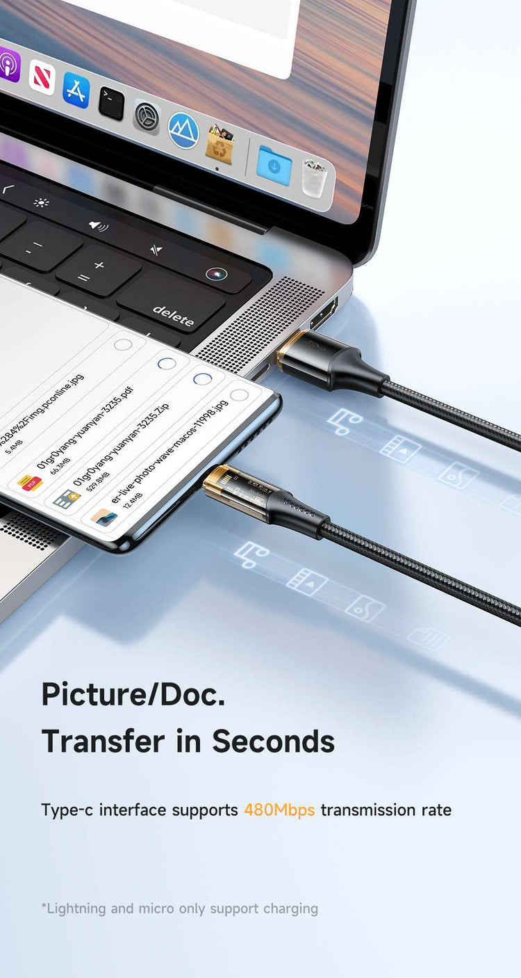 Mcdodo CA-333 | USB to Type-C, Lightning & Micro Mobile Cable | 3-in-1 Cable Mobile Cable Store