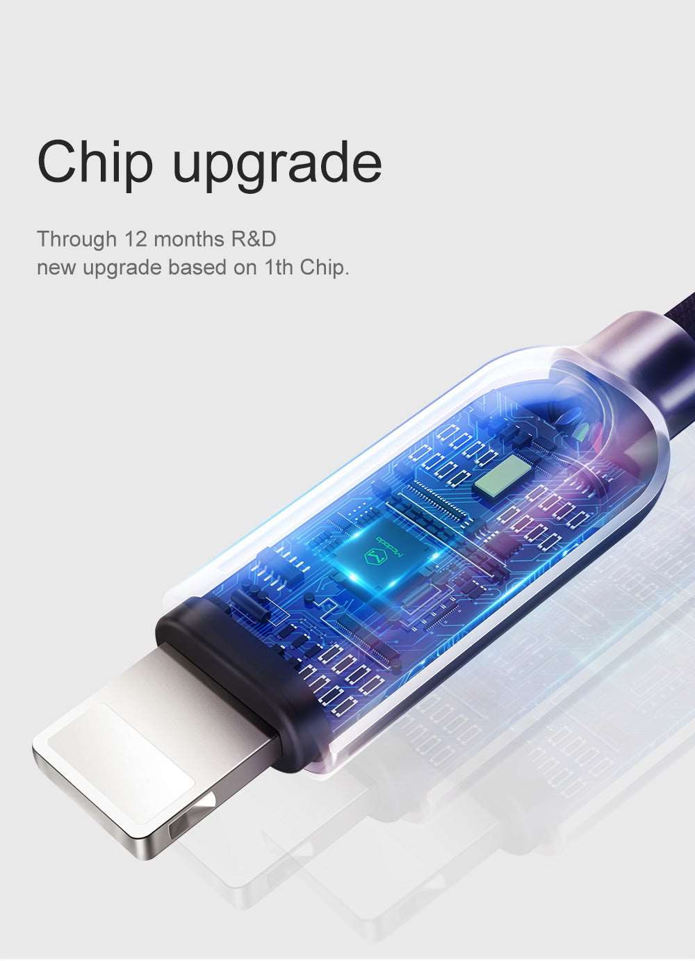 Mcdodo CA-526 | USB to Lightning Mobile Cable | Auto Power Off Mobile Cable Store