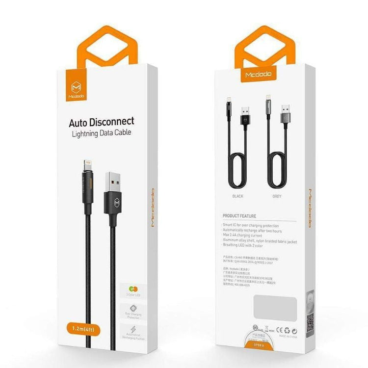 Mcdodo CA-616 | USB to Micro Mobile Cable | Auto Power Off Mobile Cable Store