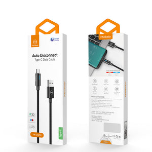 Mcdodo CA-619 | USB to Type-C Mobile Cable | 100W PD | Auto Power Off Mobile Cable Store