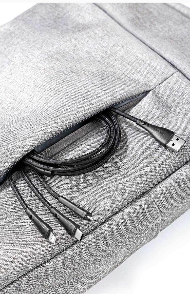 Mcdodo CA-696 | USB to Type-C, Lightning & Micro Mobile Cable | 3-in-1 Cable Mobile Cable Store