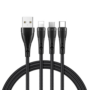 Mcdodo CA-696 | USB to Type-C, Lightning & Micro Mobile Cable | 3-in-1 Cable Mobile Cable Store