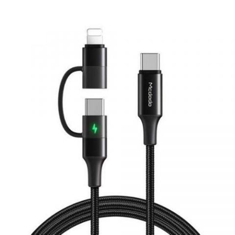 Mcdodo CA-712 | Type-C to Type-C & Lightning Mobile Cable | 2-in-1 Cable Mobile Cable Store