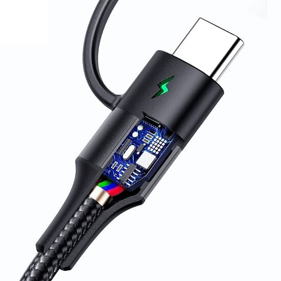 Mcdodo CA-712 | Type-C to Type-C & Lightning Mobile Cable | 2-in-1 Cable Mobile Cable Store