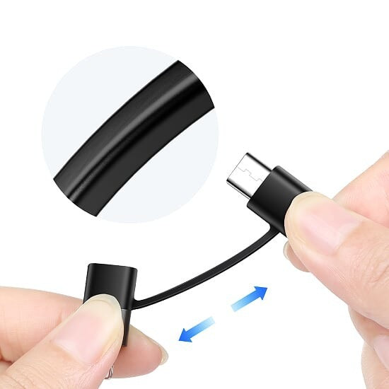 Mcdodo CA-712 | Type-C to Type-C & Lightning Mobile Cable | 2-in-1 Cable Mobile Cable Store