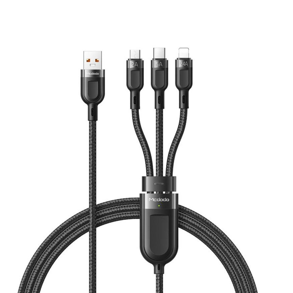 Mcdodo CA-879 | USB to Type-C, Lightning & Micro Mobile Cable | 3-in-1 Cable Mobile Cable Store