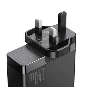 Mcdodo CH-290 | 140W PD Fast Charger | Triple Ports (Type-C & USB) Mobile Cable Store