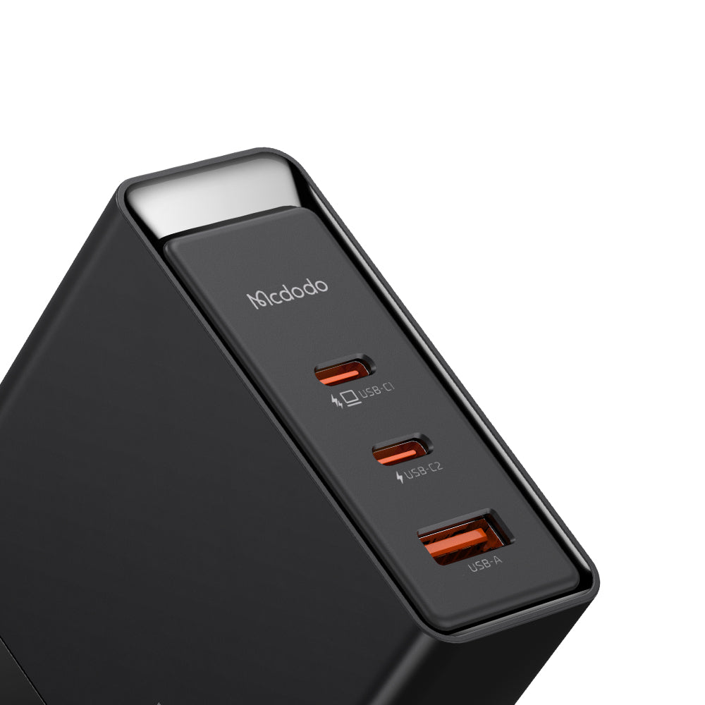 Mcdodo CH-290 | 140W PD Fast Charger | Triple Ports (Type-C & USB) Mobile Cable Store