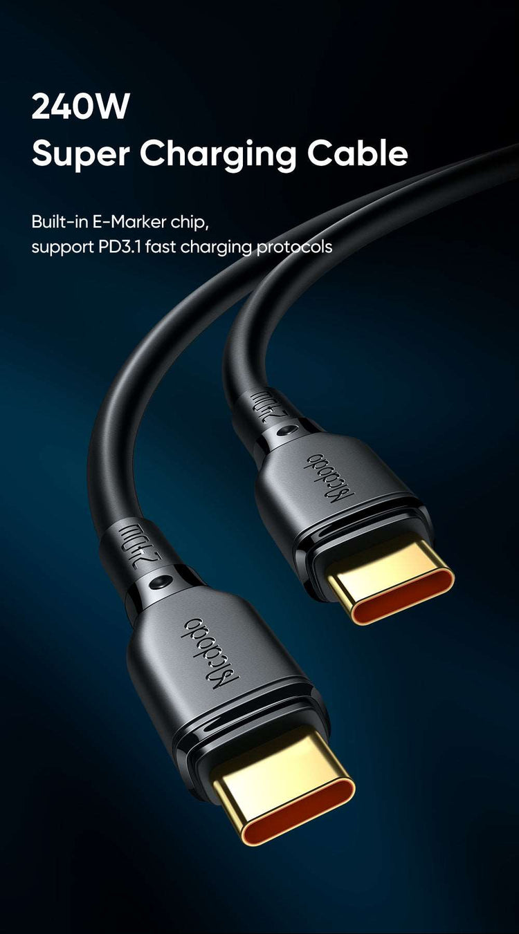 Mcdodo CH-290 | 140W PD Fast Charger | Triple Ports (Type-C & USB) Mobile Cable Store