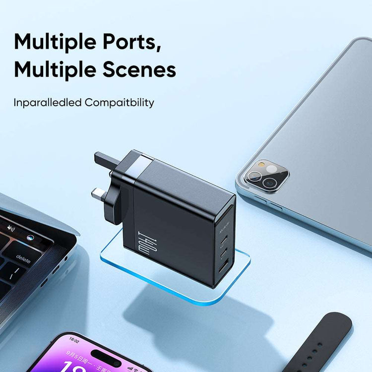 Mcdodo CH-290 | 140W PD Fast Charger | Triple Ports (Type-C & USB) Mobile Cable Store