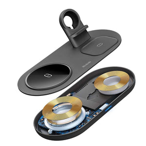 Mcdodo CH-706 | 15W Magnetic Wireless Charger | 3-in-1 Desktop Charger Mobile Cable Store