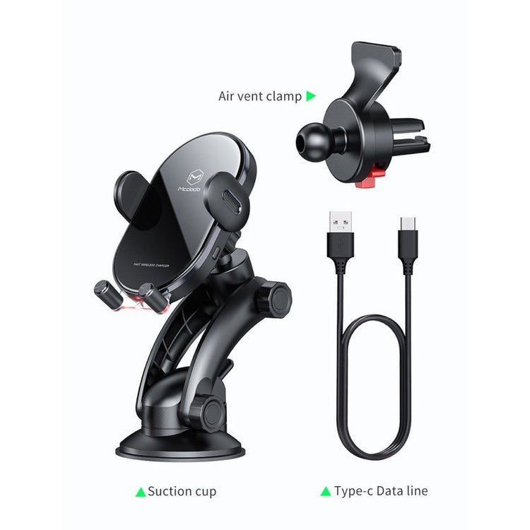 Mcdodo CH-762 | 15W Magnetic Wireless Charger Car Mount Mobile Cable Store
