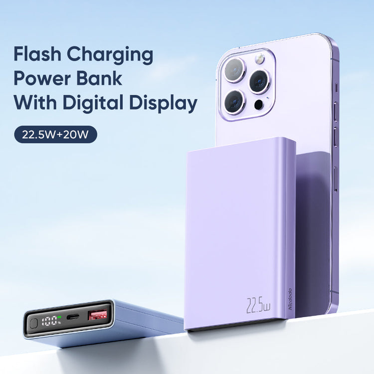 Mcdodo MC-294 | Powerbank 10000 mAh 22.5W | With Digital Display Mobile Cable Store