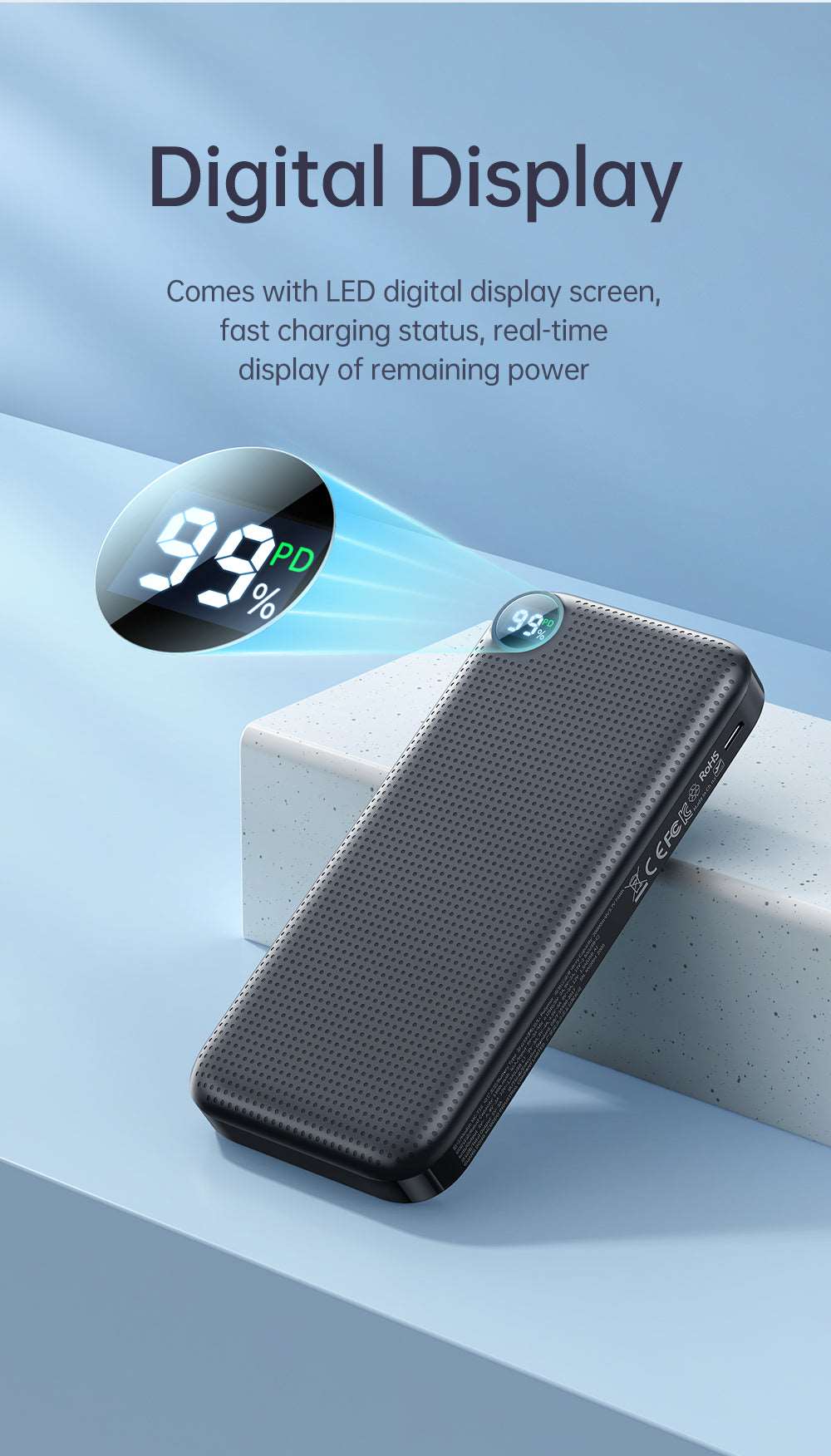 Mcdodo MC-716 | Powerbank 20000 mAh 22.5W | With Digital Display Mobile Cable Store