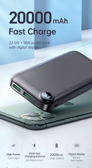 Mcdodo MC-716 | Powerbank 20000 mAh 22.5W | With Digital Display Mobile Cable Store