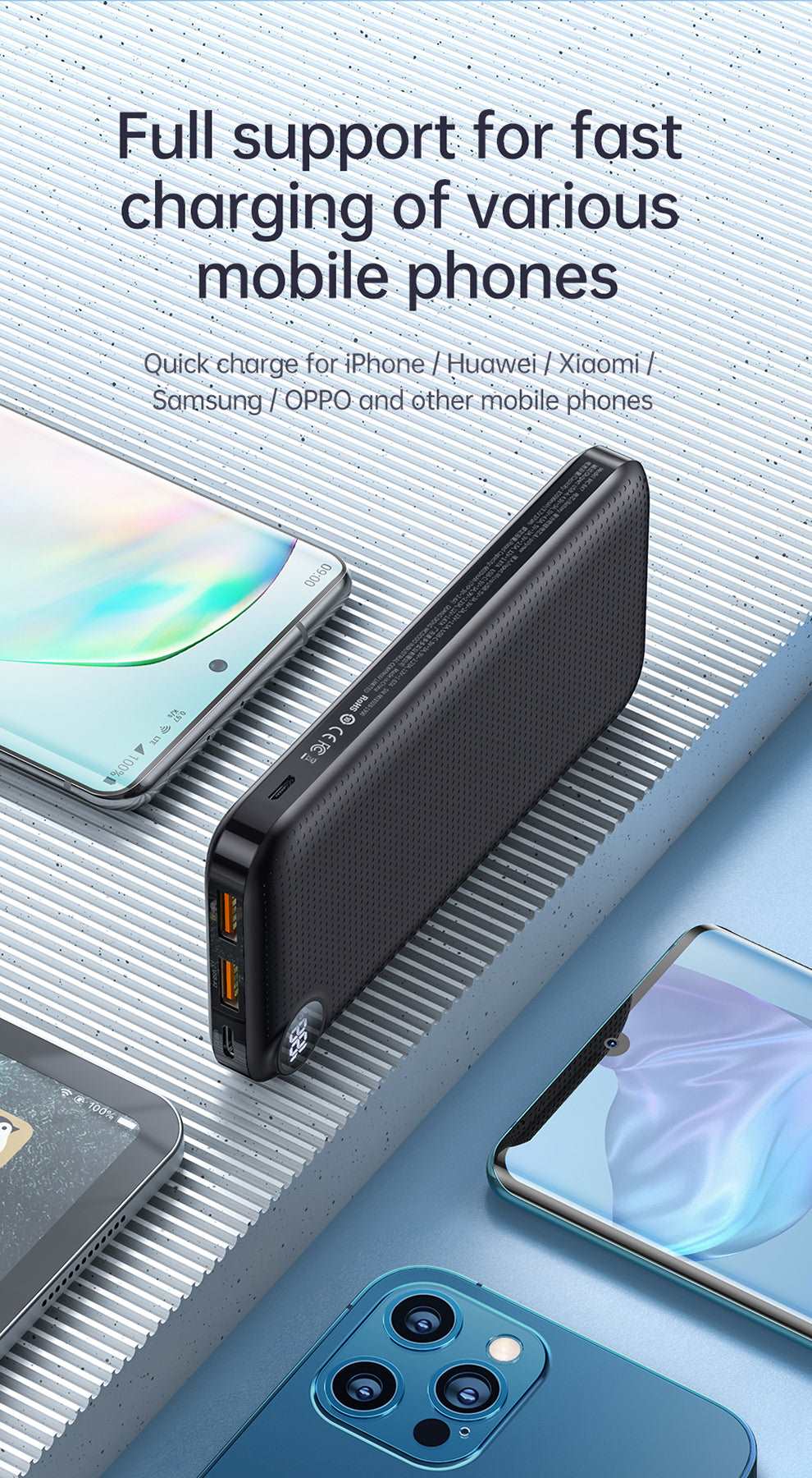 Mcdodo MC-847 | Powerbank 10000 mAh 22.5W | With Digital Display Mobile Cable Store