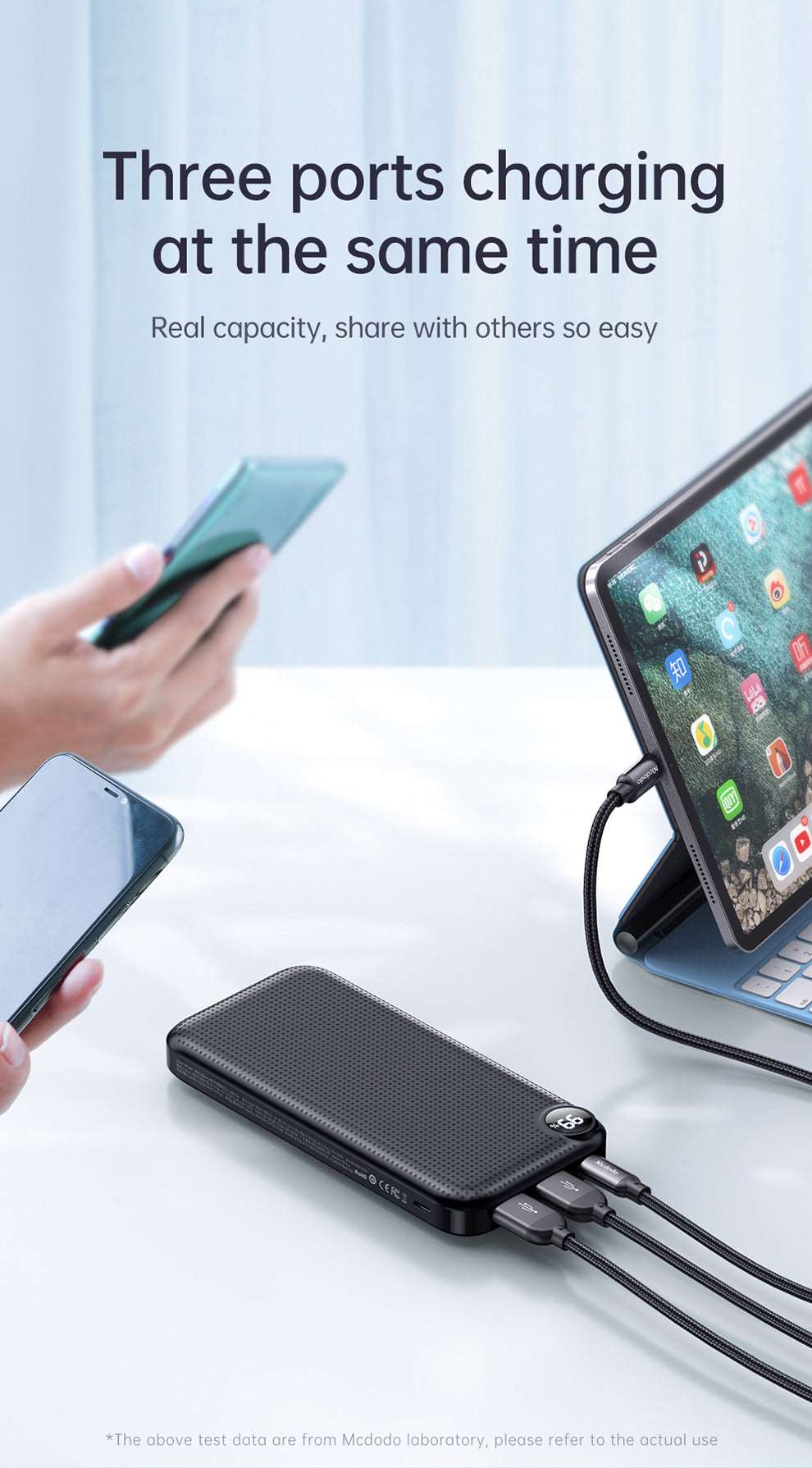 Mcdodo MC-847 | Powerbank 10000 mAh 22.5W | With Digital Display Mobile Cable Store