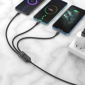 Remax RC-C068 | USB to Type-C, Lightning & Micro Mobile Cable | 3-in-1 Cable Mobile Cable Store