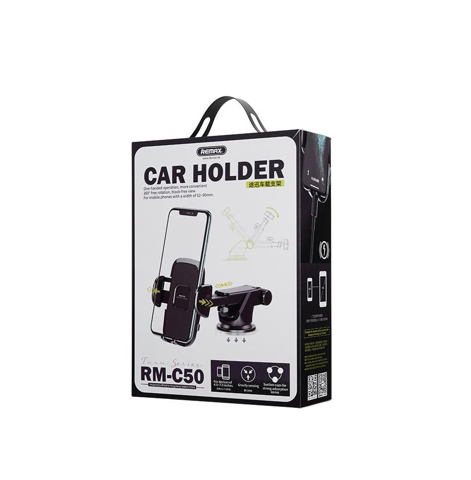 Remax RM-C50 | Car Mount | Suction Cup Holder Mobile Cable Store