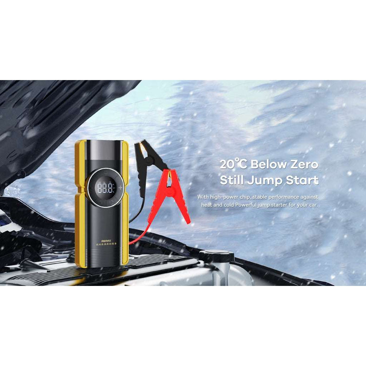 Remax RPP-510 | Multi-Functional Powerbank 8000 mAh | Car Jump Starter & Air Pump Mobile Cable Store