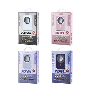 Remax RPP-65 | Powerbank 10000 mAh 15W | Magnetic Wireless Mobile Cable Store