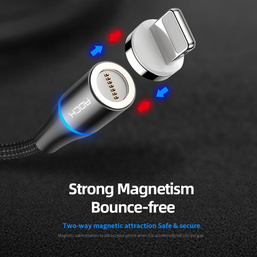 Rock RCB0729 | USB to Type-C, Lightning & Micro Mobile Cable | 3-in-1 Cable Mobile Cable Store