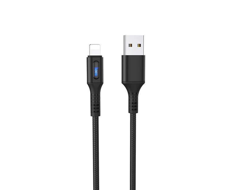 Hoco U79 | USB to Lightning Mobile Cable | Auto Power Off Mobile Cable Store