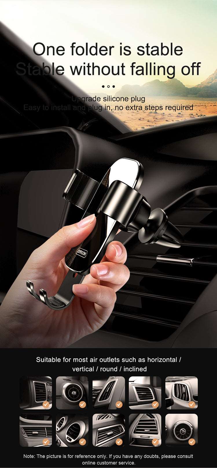 Joyroom JR-ZS198 | Car Mount | Air Vent Holder Mobile Cable Store