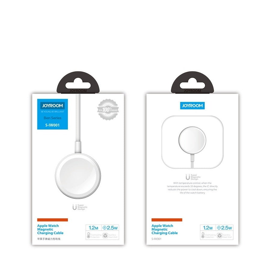 Joyroom S-IW001S | 2.5W Smart Watch Magnetic Charging Cable | USB Input Mobile Cable Store