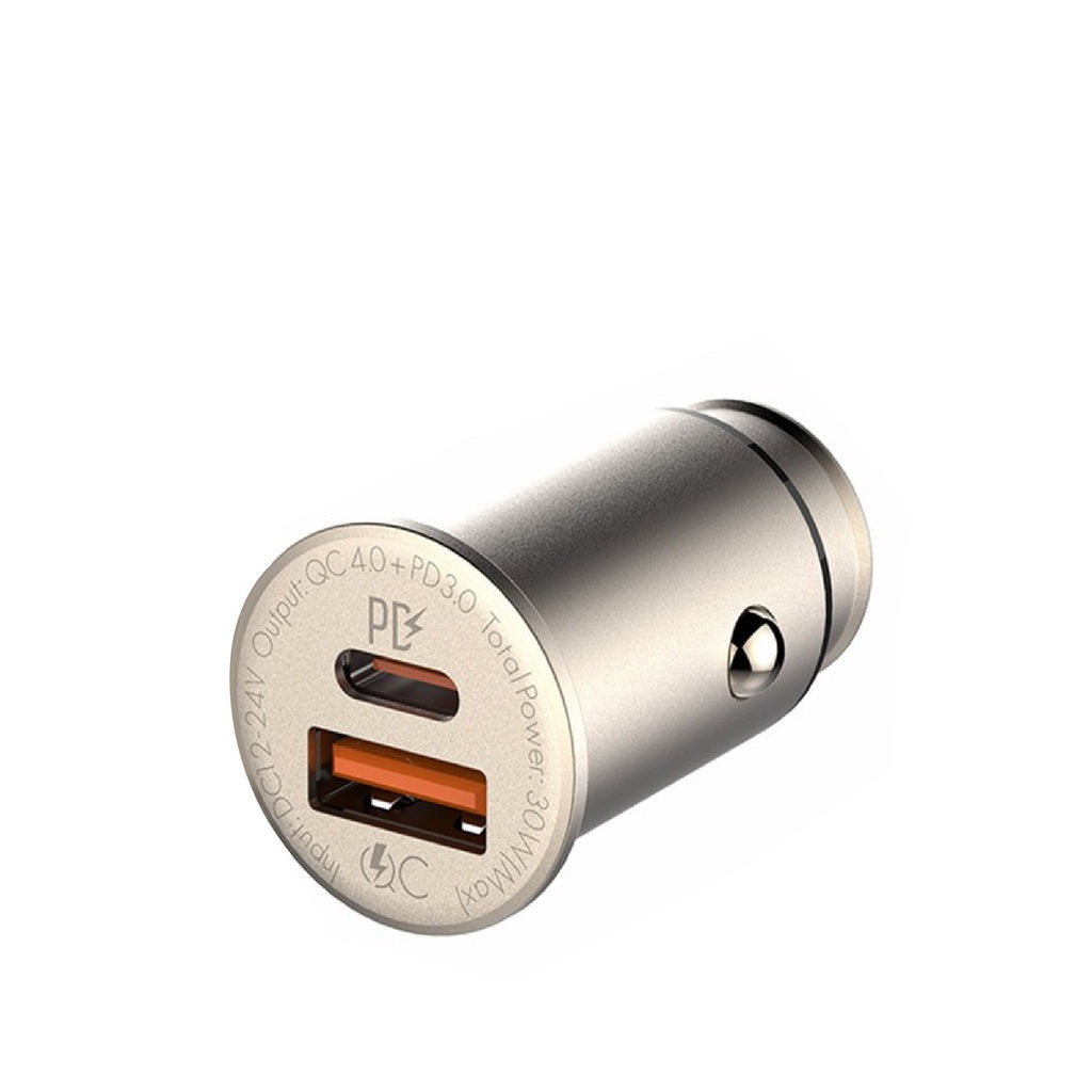 LDNIO C506Q | 30W PD Car Charger | Dual Ports (Type-C & USB) Mobile Cable Store