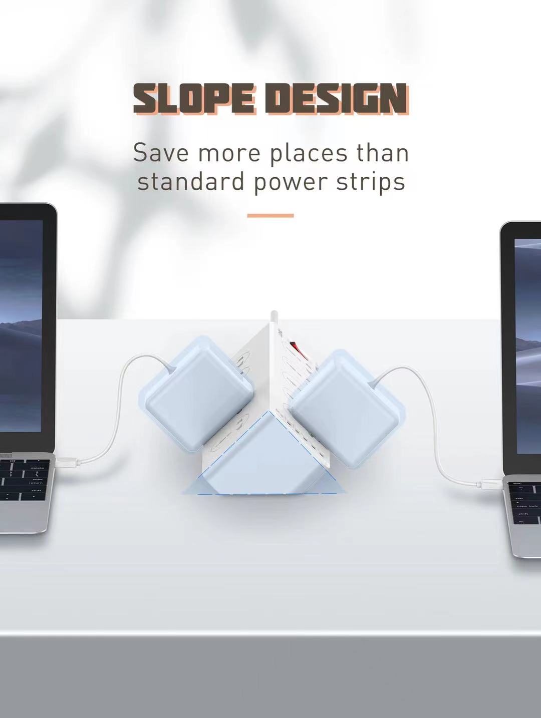 LDNIO SC10610 | 2500W PD & QC3.0 Power Socket  | With 32W Type-C & USB Ports Mobile Cable Store