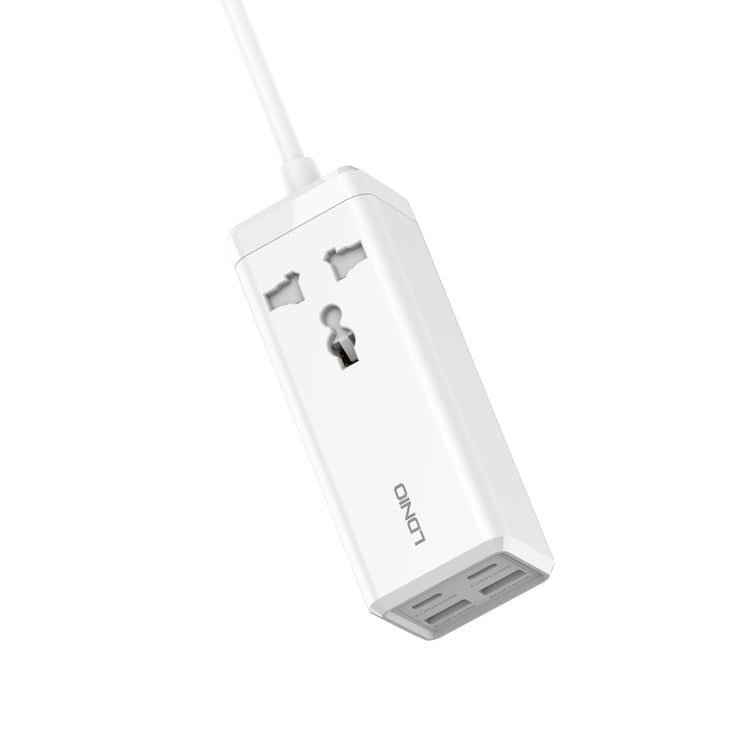 LDNIO SC1418 | 2500W PD & QC3.0 2-Meter Extension Cord | With 65W Type-C & USB Ports Mobile Cable Store