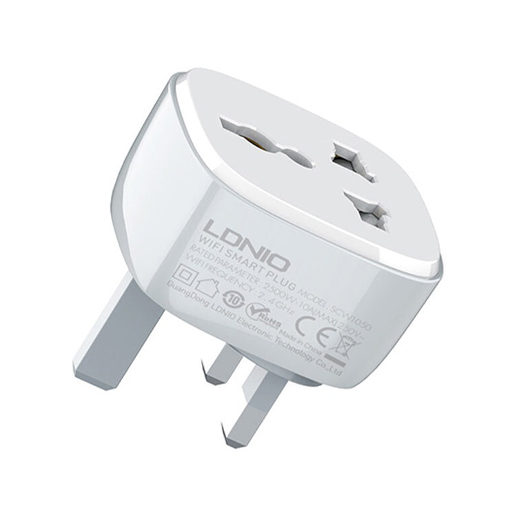 LDNIO SCW1050 | Wifi Smart Power Plug | Type G UK 3 Pins Plug Mobile Cable Store