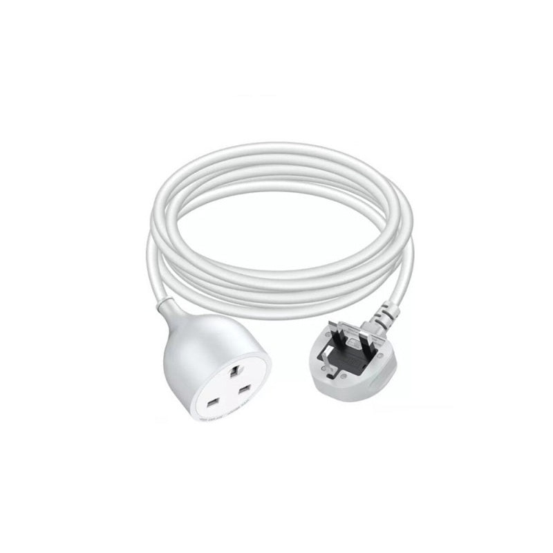 LDNIO SK1094 | 2500W Extension Cord | 5-Meter Long & UK 3 Pins Plug Mobile Cable Store