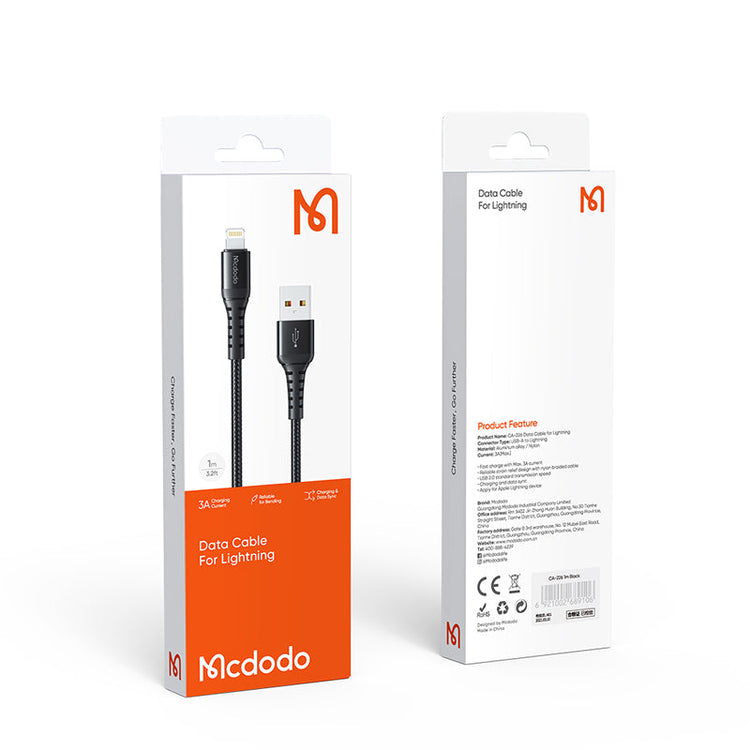 Mcdodo CA-226 | USB to Lightning Mobile Cable | Fast Charge PD Mobile Cable Store