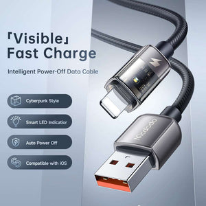 Mcdodo CA-314 | USB to Lightning Mobile Cable | Auto Power Off Mobile Cable Store