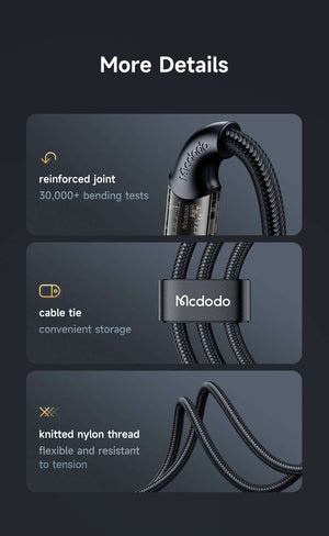 Mcdodo CA-333 | USB to Type-C, Lightning & Micro Mobile Cable | 3-in-1 Cable Mobile Cable Store